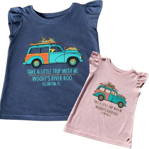 Woody Car Flutter Shirts