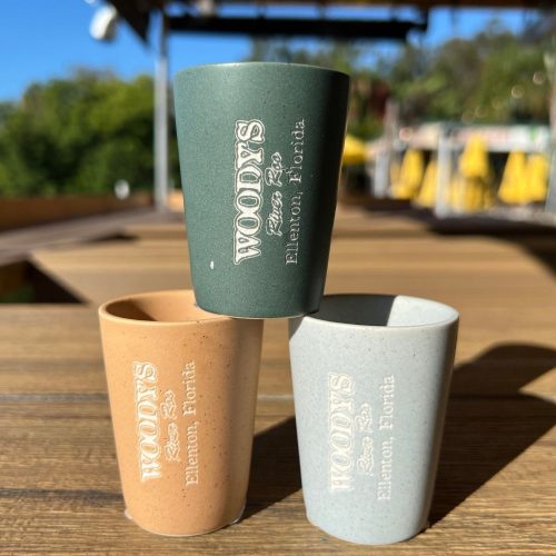 Woody's Ceramic Shot Glasses